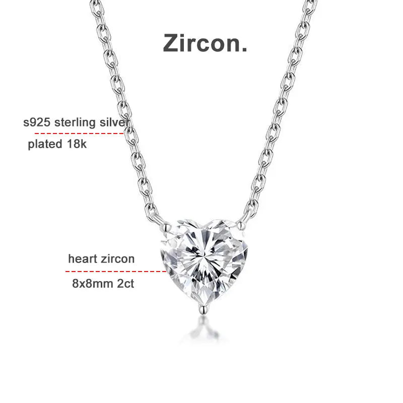 Heart Necklace S925